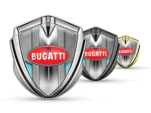 Bugatti Metall Kuppel Emblem High-End Design Drift Look